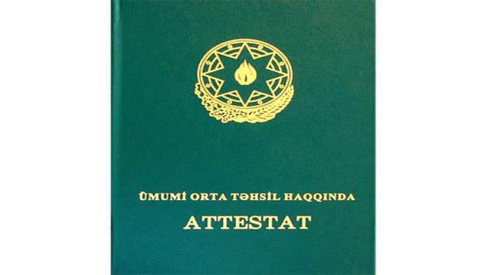 Orta məktəbi bitirə bilməyənlərin 134-ü attestat almaq üçün şans qazandı