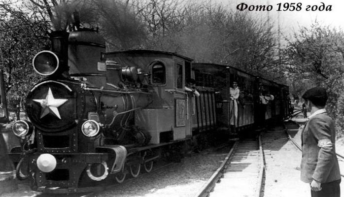 История детской железной дороги в Баку