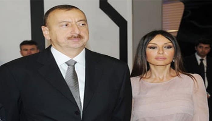 Президент Ильхам Алиев и Первая леди Мехрибан Алиева приняли участие в открытии Лянкяранского филиала ОАО «Азерхалча»