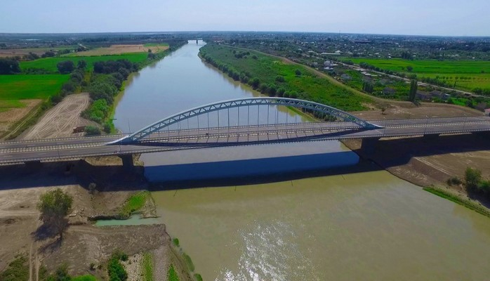 В нижнем течении реки Кура особых изменений в уровне воды не наблюдается