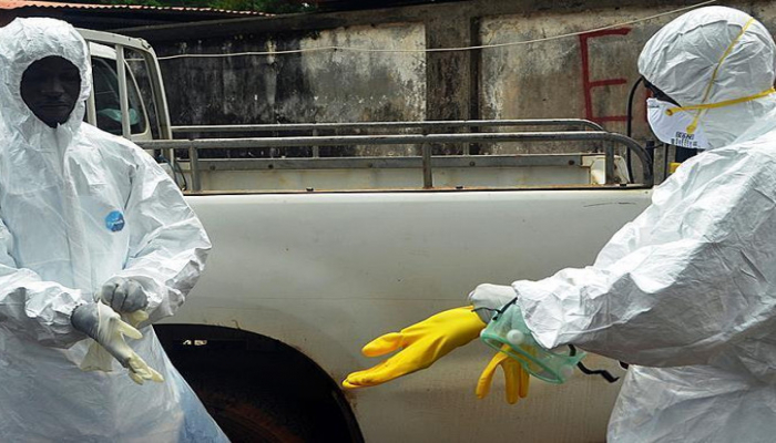 Ebolaya yoluxan xəstə klinikadan qaçdı