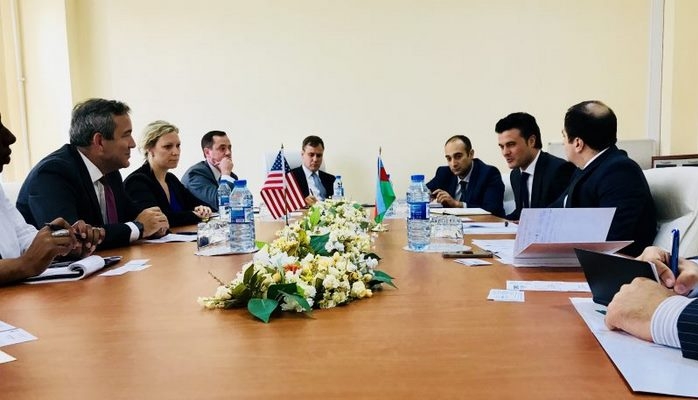 ABŞ hökumətinin numayəndə heyəti Azərbaycanın rəsmilərilə görüşlər keçirib