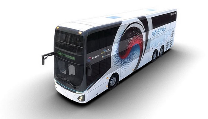 “Hyundai” ilk elektrikli avtobusunu təqdim etdi