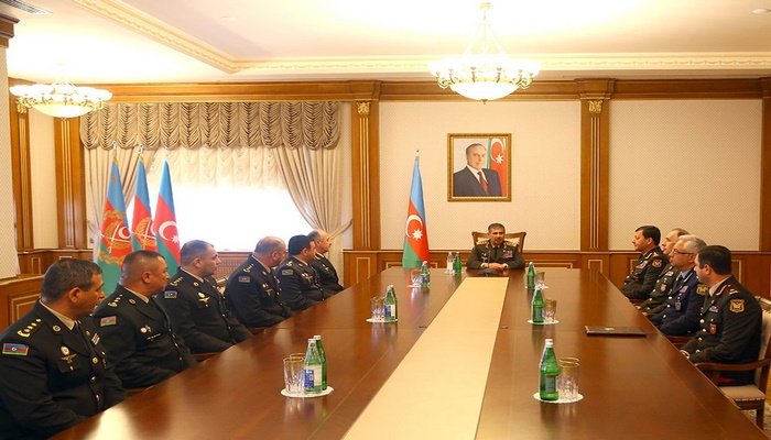 The ceremony of awarding the high military ranks was held