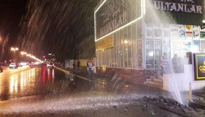 В Хатаинском районе лопнул водопровод: жители остались без воды