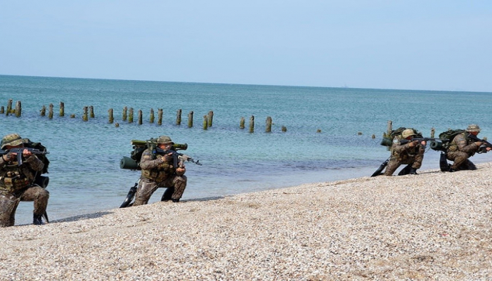 Завершились тактические учения ВМС Азербайджана