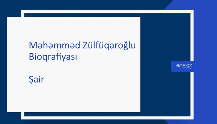 Məhəmməd Zülfüqaroğlu