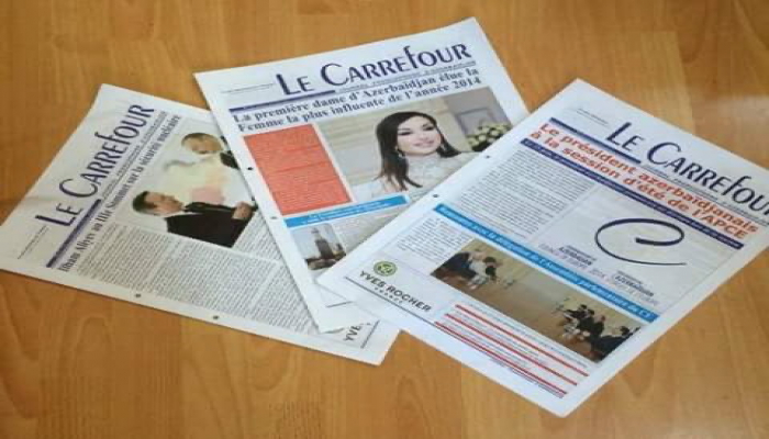 Azərbaycanın yeganə fransızdilli qəzetinin ad günüdür