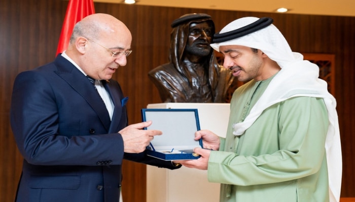 Азербайджан наградил главу МИД ОАЭ