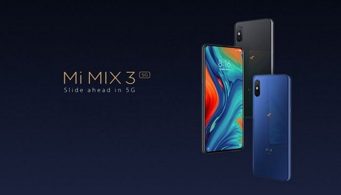 Xiaomi 5G dəstəkləyən Xiaomi Mi Mix 3 smartfonunu təqdim etdi