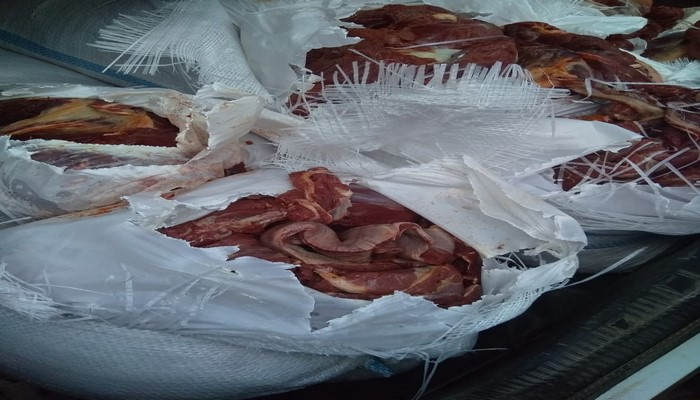 В Гахе и Загатале обнаружено непригодное для употребления мясо