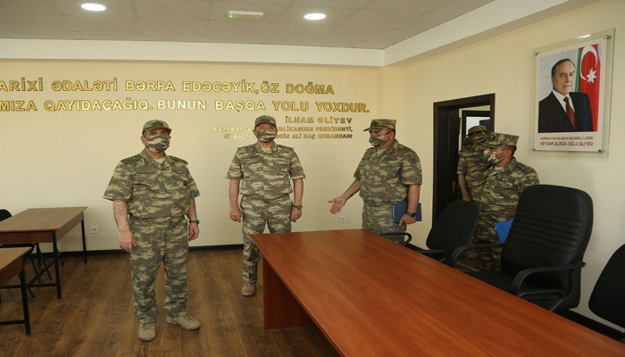 В прифронтовой зоне открылась еще одна воинская часть азербайджанской армии