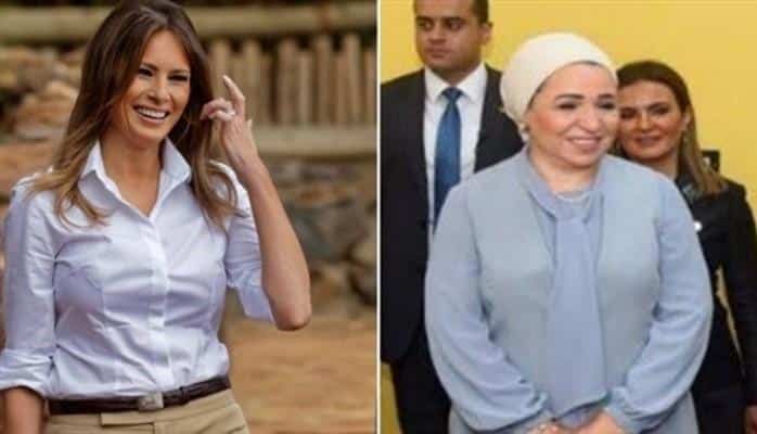Первая леди США Мелания Трамп прибыла в Египет
