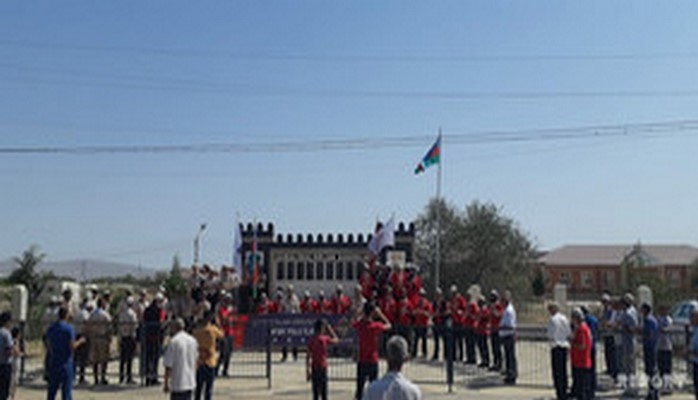 Hacıqabulda “Qafqaz Türk-İslam Ordusunun Bakı zəfərinin 100 illiyi” adlı mərasim keçirilib