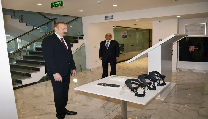 Prezident “Azərenerji” ASC-nin yenidən qurulan kompleksinin açılışında iştirak edib