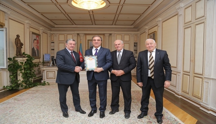 Niyazi Bayramov Rus İcmasının  nümayəndə heyəti ilə görüşüb