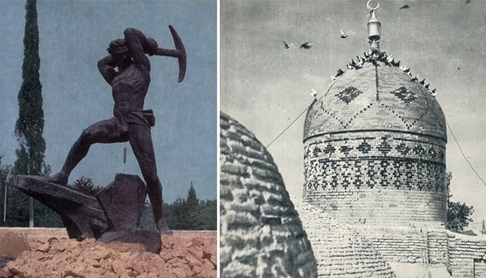 Памятники и архитектура Гянджи начала 1970-х (ФОТО)