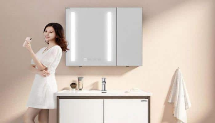 Xiaomi разработала «умный» шкафчик для ванной