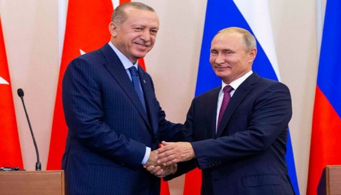 Президент Турции Реджеп Тайип Эрдоган прибыл в Россию