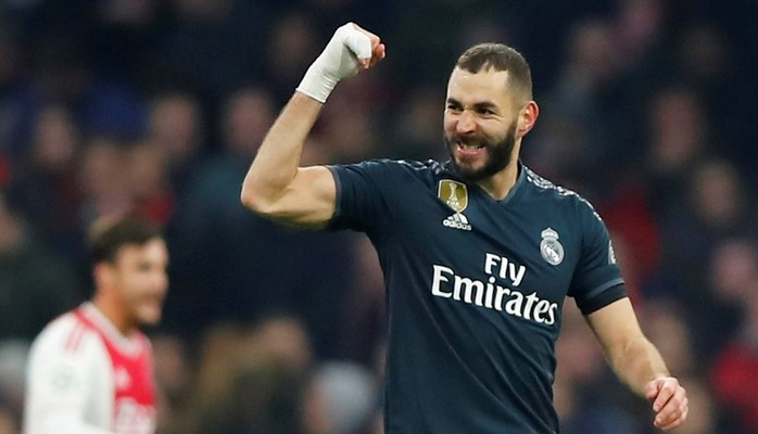 Бензема стал четвертым футболистом в истории, забившим 60 мячей в Лиге чемпионов