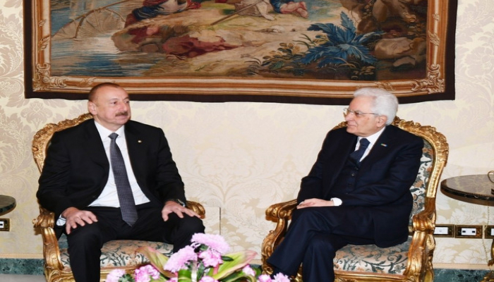 Prezident İlham Əliyev italiyalı həmkarına məktub göndərib