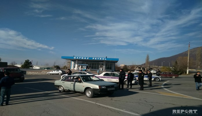 В Шеки проведен рейд, 25 водителей оштрафованы