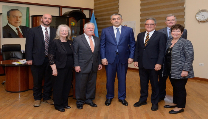 Министр транспорта Азербайджана принял американскую делегацию