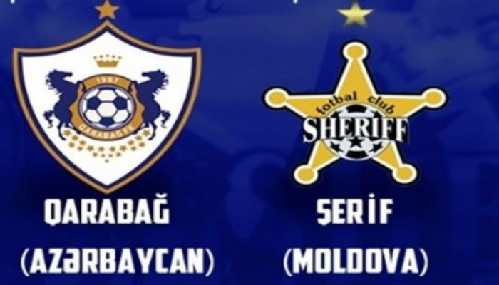 "Qarabağ" və "Şerif"in start heyətləri açıqlandı