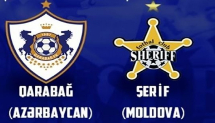 "Qarabağ" və "Şerif"in start heyətləri açıqlandı