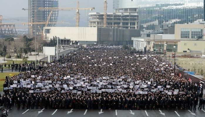 Названо число участников шествия в годовщину Ходжалинского геноцида