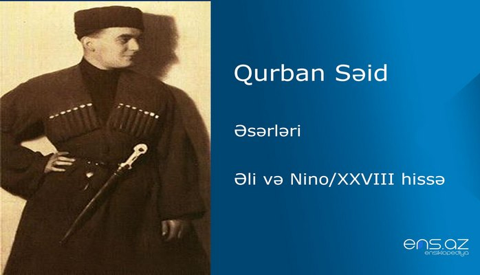 Qurban Səid - Əli və Nino/XXVIII hissə