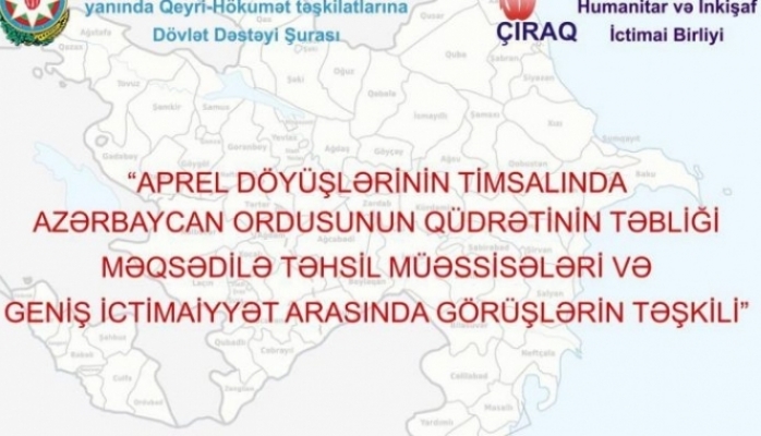 Aprel döyüşləri təbliğ olunacaq – LAYİHƏ