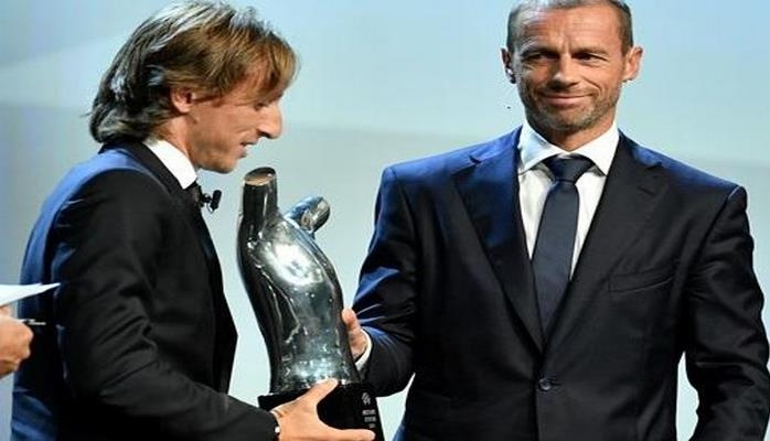 Luka Modriç Avropanın ən yaxşı futbolçusu seçilib