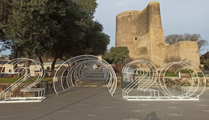 İçərişəhər ərazisində bayram ab-havası hökm sürür