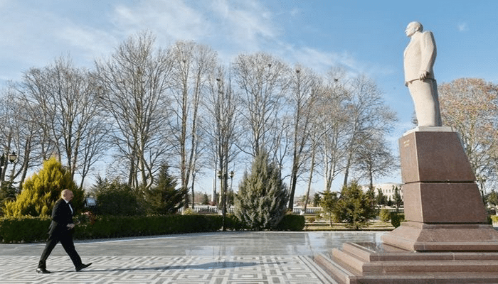 Prezident İlham Əliyev Qazaxda