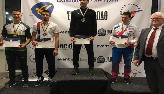 Azərbaycan taekvondoçusu Helsinqborqda qızıl medal qazandı