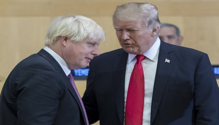 Трамп обсудил Brexit с Джонсоном
