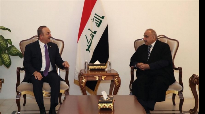 Çavuşoğlu İraqın Baş Naziri ilə görüşüb