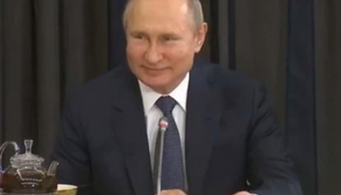 Putin yenə alman dilində danışdı