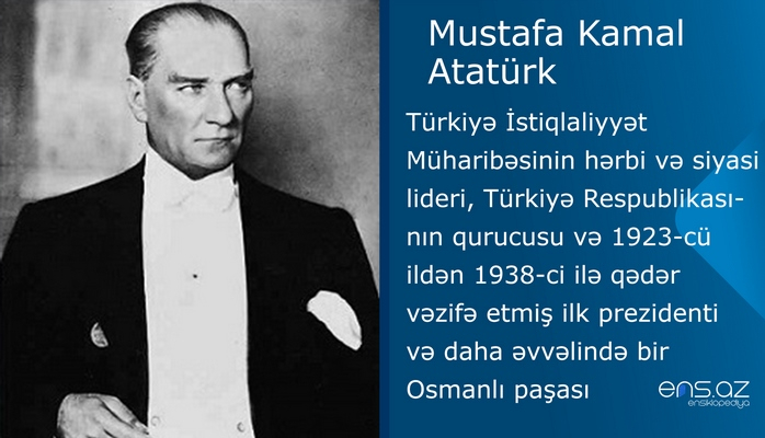 Mustafa Kamal Atatürk