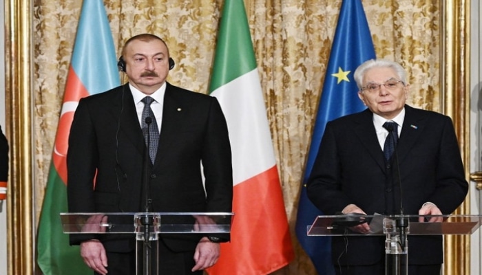 İtaliya Prezidenti: 'Azərbaycan beynəlxalq məsələlərdə bütün ölkələrlə dialoqa hazırdır'