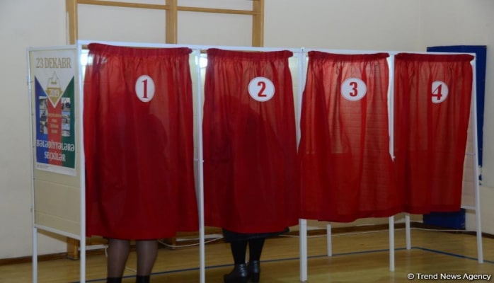 На муниципальных выборах в Азербайджане на 12:00 проголосовали 18,07% избирателей
