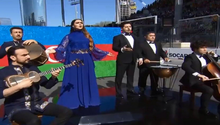 Formula 1-in açılışında Azərbaycan himni yeni aranjimanda