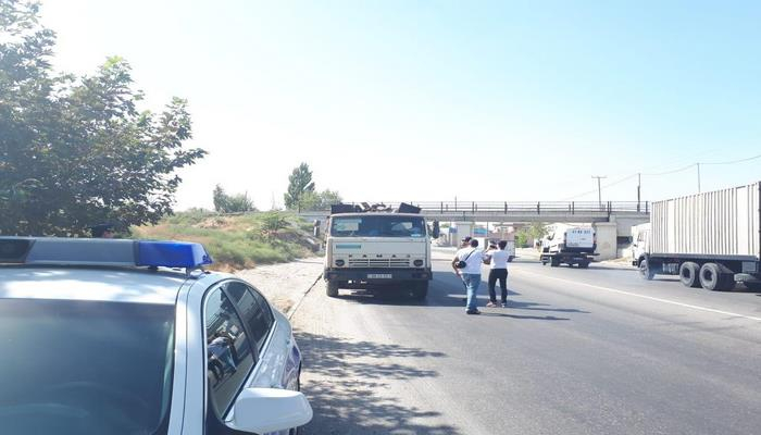 Binəqədidə yükdaşıma qaydalarını pozan sürücülərə xəbərdarlıq edilib