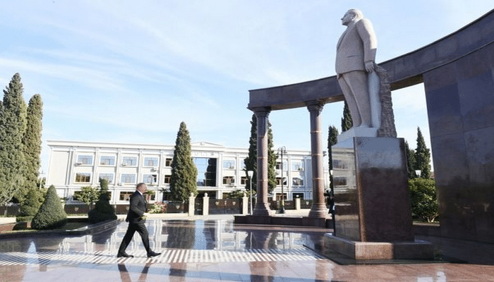 İlham Əliyev Şəmkirdə