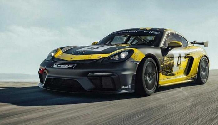 Porsche представил трековую версию Porsche 718 Cayman GT4 Clubsport