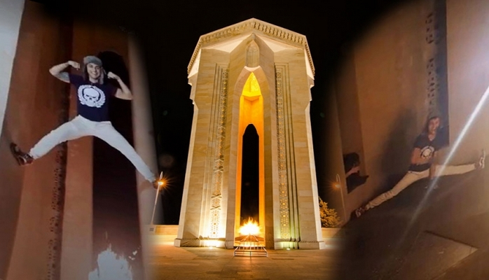 В Баку подростки проявили неуважение к памяти шехидов
