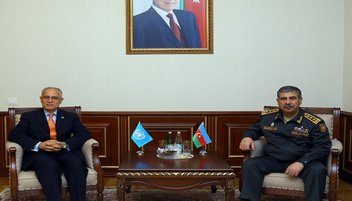 Обсудили военное сотрудничество Азербайджана в рамках ООН