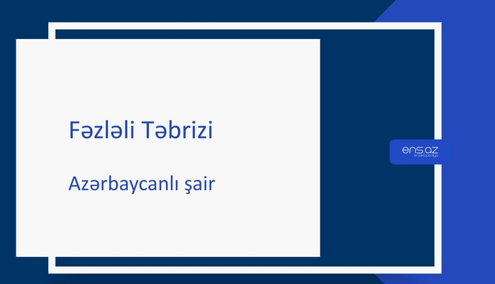 Fəzləli Təbrizi