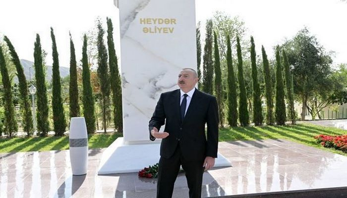 İlham Əliyev Mingəçevirdə iki il əvvəl baş verən qəzadan danışdı
